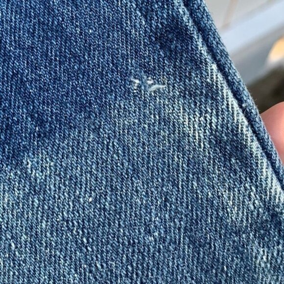 Vintage Lands’ End Denim Jeans - Picture 7 of 13